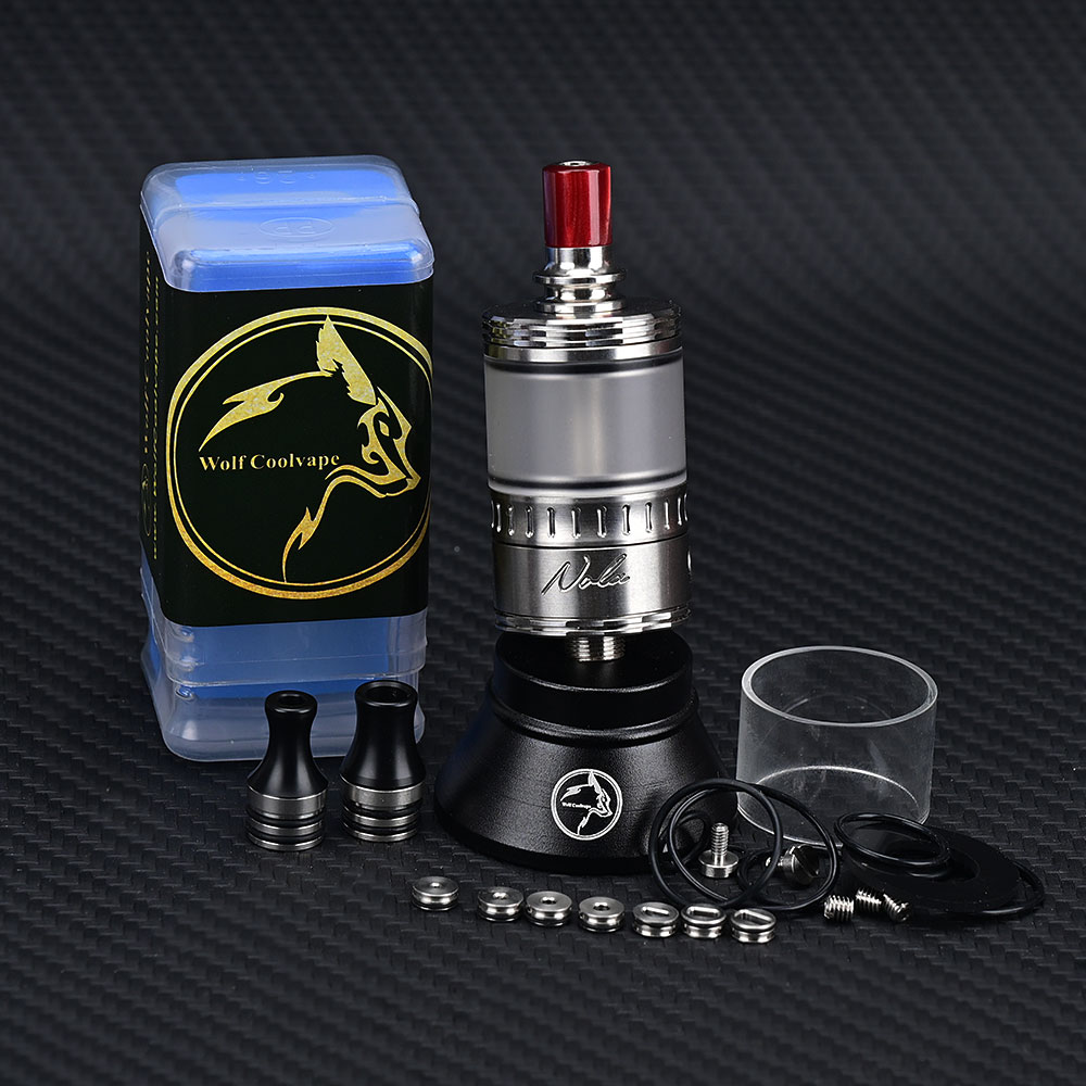 Wolfcoolvape NOLA RTA Atomizza - Vaping Air recensione e prezzo