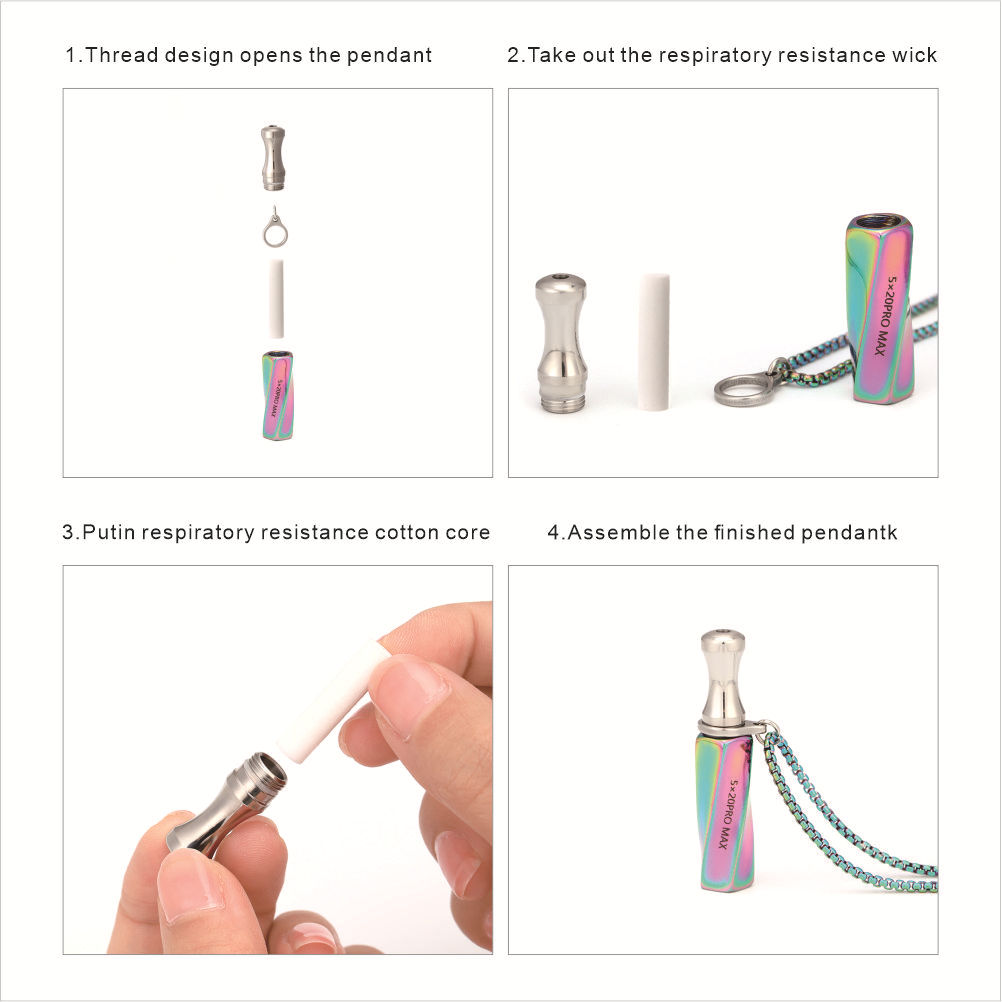 Collana Inalatore in Acciaio I - Vaping Air recensione e prezzo