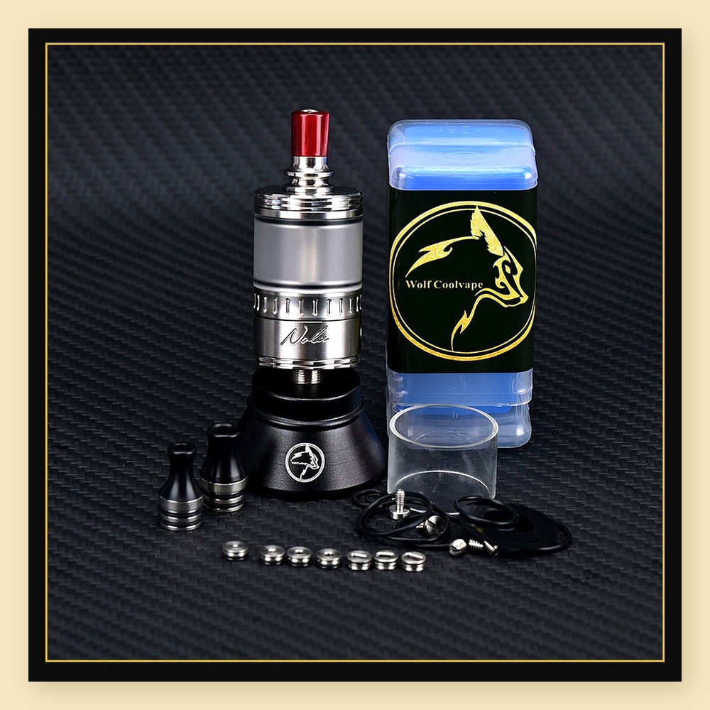 Wolfcoolvape NOLA RTA Atomizza - Vaping Air recensione e prezzo