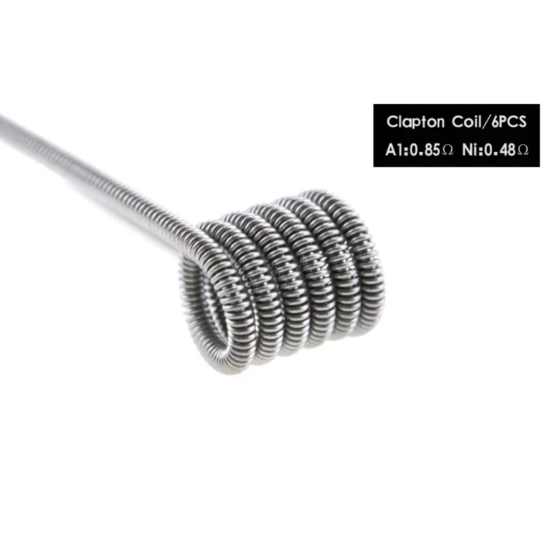 48 pezzi/set 8 in 1 Bobina Pre - Clapton Wire Pre Built recensione e prezzo